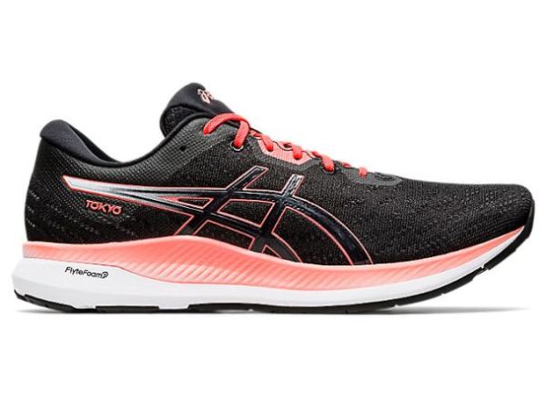 ASICS SHOES | EvoRide TOKYO - Black/Sunrise Red