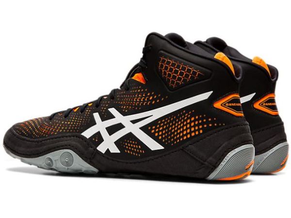 ASICS SHOES | DAN GABLE EVO 2 - Black/Shocking Orange