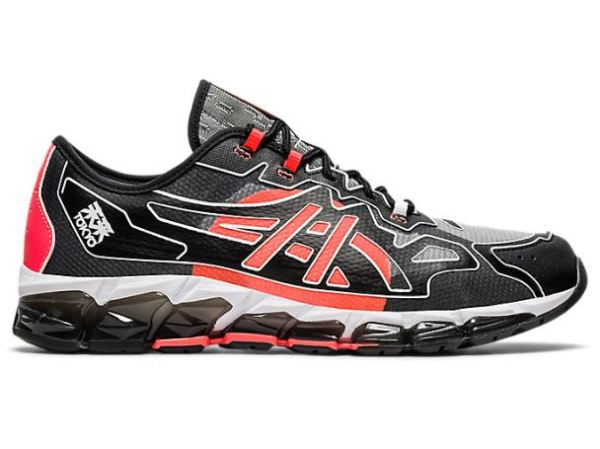 ASICS SHOES | GEL-QUANTUM 360 6 - Black/Sunrise Red