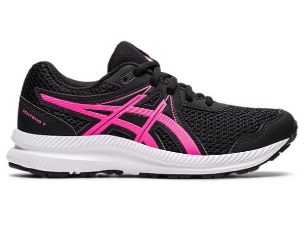 ASICS SHOES | CONTEND 7 GS - Black/Hot Pink