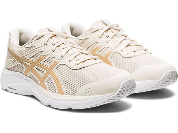 ASICS SHOES | GEL-Contend 6 Twist - Birch/Champagne