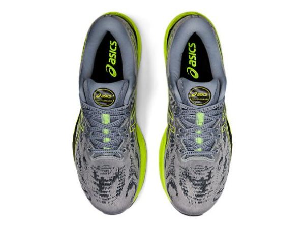 ASICS SHOES | GEL-CUMULUS 23 - Sheet Rock/Hazard Green