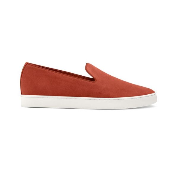 Birdies | The Swift-Rust Orange Suede Women Shoes-Nutmeg