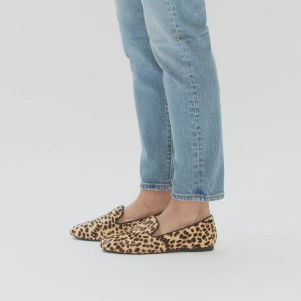 Birdies | The Starling-Cheetah Women Flat-Cheetah Calf Hair