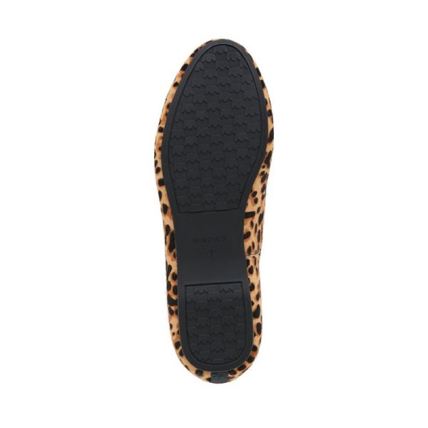Birdies | The Starling-Cheetah Women Flat-Cheetah Calf Hair