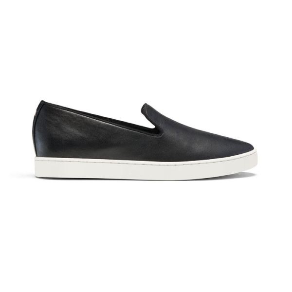 Birdies | The Swift-Black Leather Women Shoes-Black