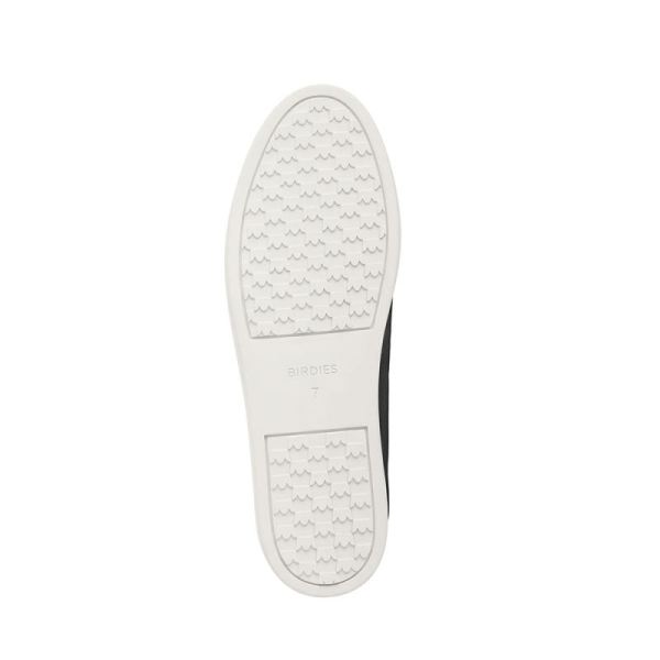 Birdies | The Swift-Black Leather Women Shoes-Black