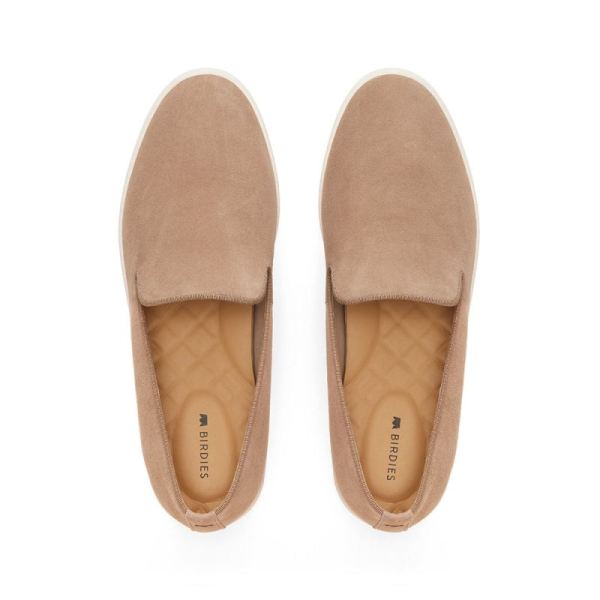 Birdies | The Swift-Beige Leather Women Shoes-Shell