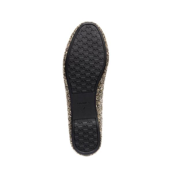 Birdies | The Starling-Black Glitter Women Flat-Starlight Glitter