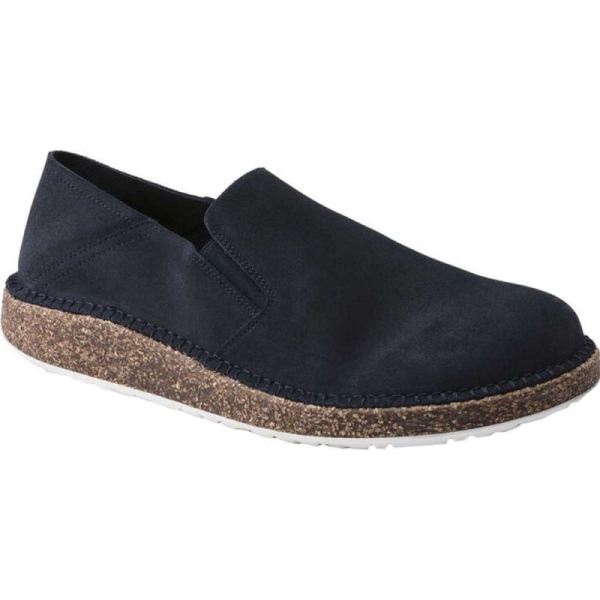 Birkenstock-Men's Callan Convertible Slip-On Navy Suede