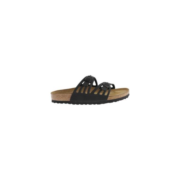 Birkenstock-Women's Granada Birkibuc Black