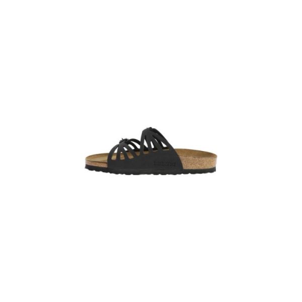 Birkenstock-Women's Granada Birkibuc Black