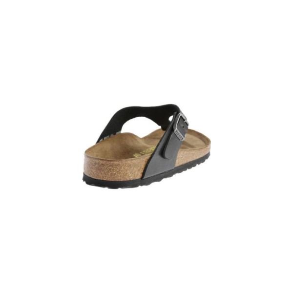 Birkenstock-Women's Gizeh Birko Flor Thong Sandal Licorice