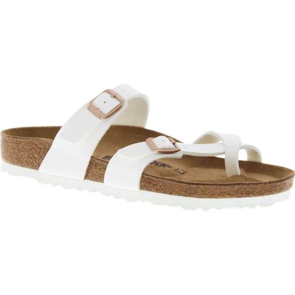 Girls' Mayari Birko Flor Sandal White Birko-Flor