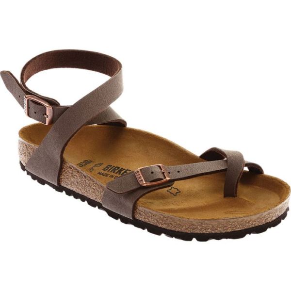 Birkenstock-Women's Yara Toe Loop Sandal Mocha Birkibuc