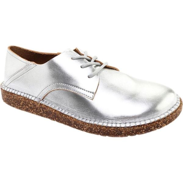 Birkenstock-Women's Gary Sneaker Silver Leather