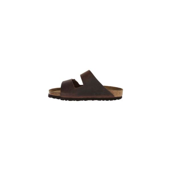 Birkenstock-Men's Arizona Oiled Leather Slide Habana Oiled Leather