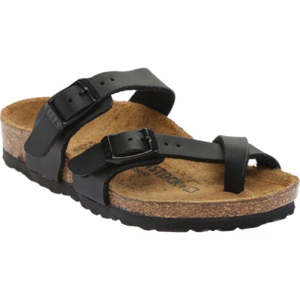 Girls' Mayari Birko Flor Sandal Black Birko-Flor