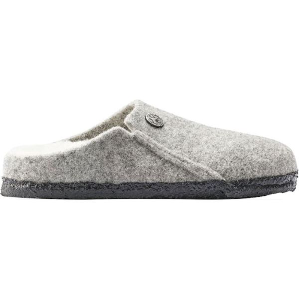 Children's Zermatt Shearling Clog Slipper Light Gray/Natural Wool