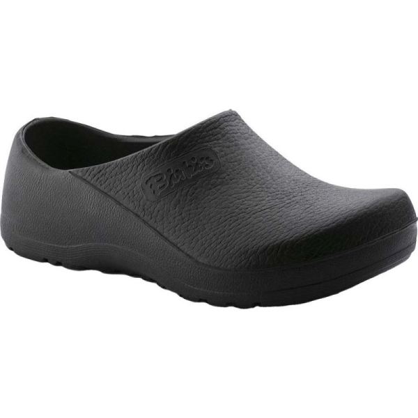 Birkenstock-Women's Profi Birki Black Polyurethane