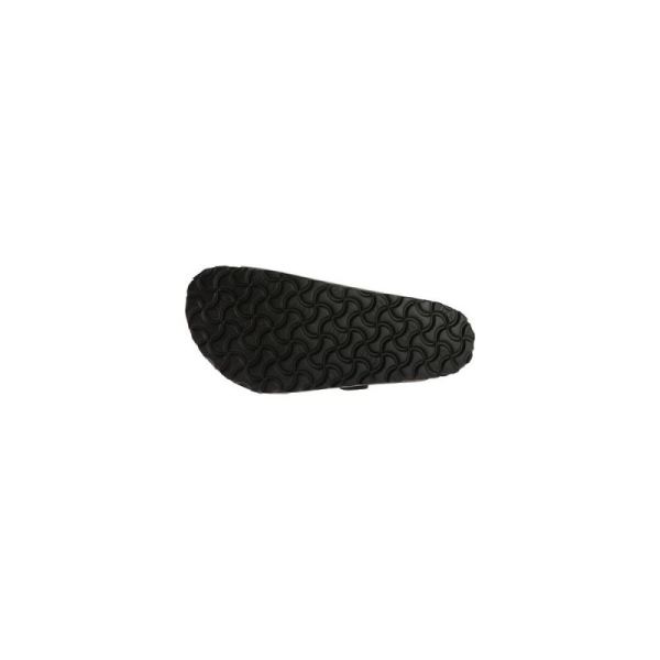 Birkenstock-Women's Arizona Soft Footbed Oil Leather Slide Iron Oiled Leather