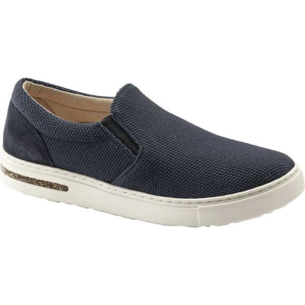 Birkenstock-Women's Oswego Slip On Sneaker Midnight Canvas