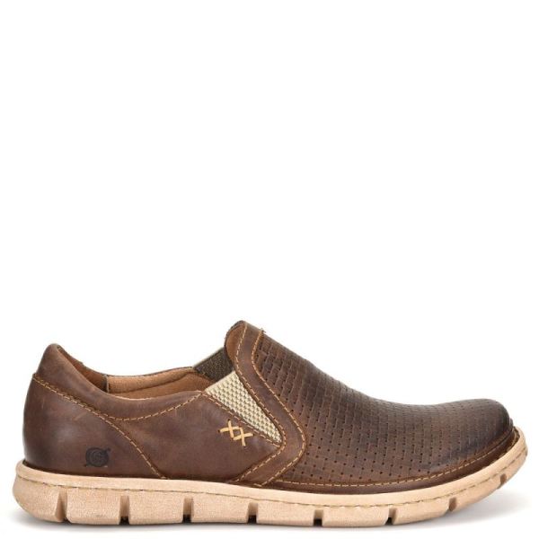 Born | For Men Sawyer Slip-Ons & Lace-Ups - Sunset Embossed (Brown)