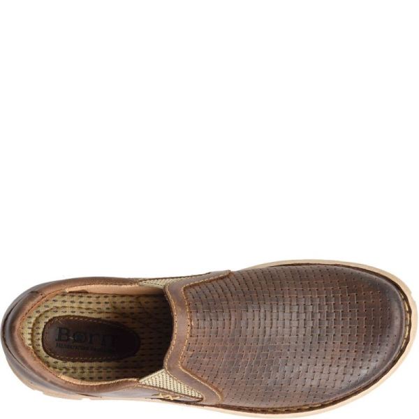 Born | For Men Sawyer Slip-Ons & Lace-Ups - Sunset Embossed (Brown)
