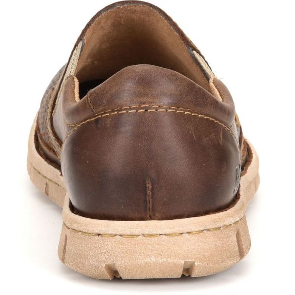 Born | For Men Sawyer Slip-Ons & Lace-Ups - Sunset Embossed (Brown)