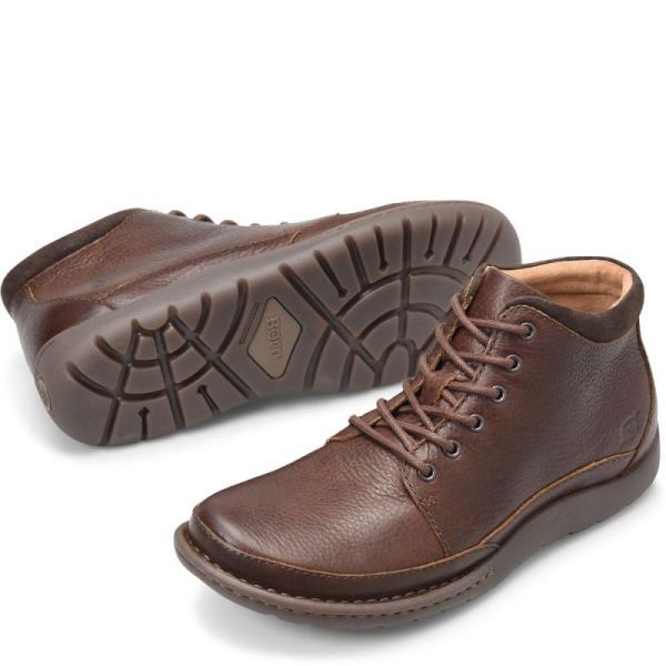 Born | For Men Nigel Boots - Dark Brown Combo (Brown)