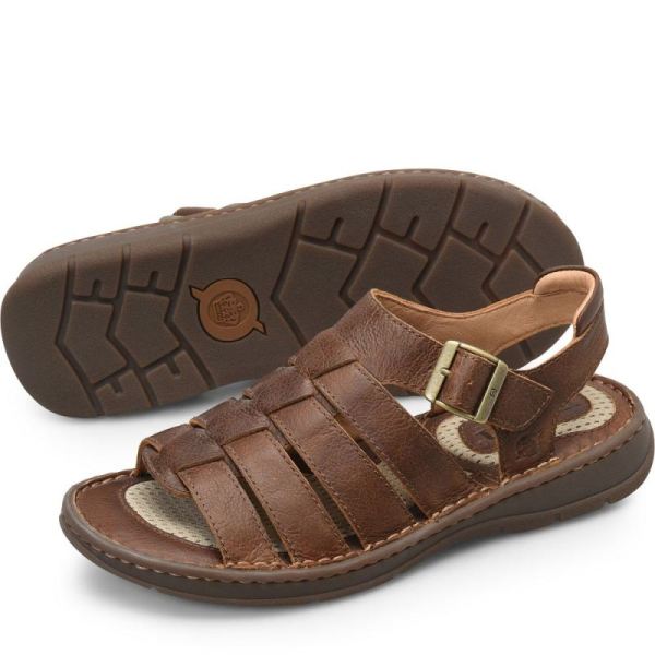 Born | For Men Wichita Sandals - Tan Cymbal (Brown)