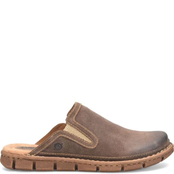 Born | For Men Maxim Slip-Ons & Lace-Ups - Taupe Avola Distressed (Tan)