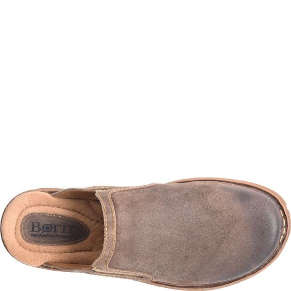 Born | For Men Maxim Slip-Ons & Lace-Ups - Taupe Avola Distressed (Tan)