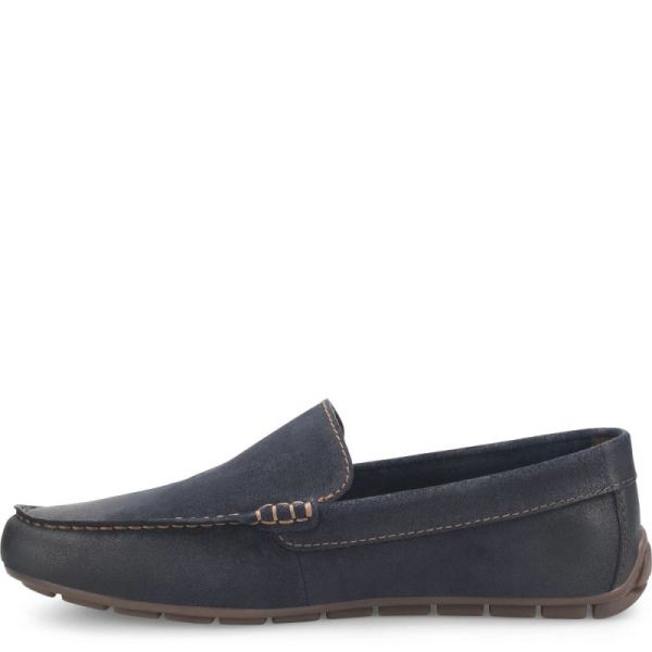 Born | For Men Allan Slip-Ons & Lace-Ups - Navy Distressed (Blue)