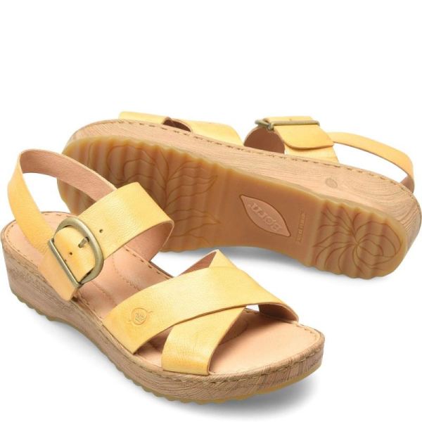 Born | For Women Aida Sandals - Sunflower (Yellow)