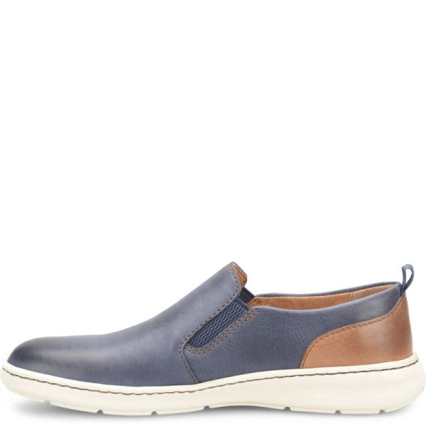 Born | For Men Morgan Slip-Ons & Lace-Ups - Universe Terra Combo (Blue)