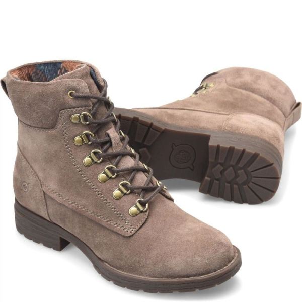 Born | For Women Codi Boots - Mustang Taupe Suede (Tan)
