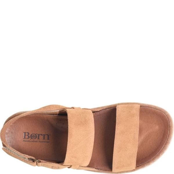 Born | For Women Cadyn Sandals - Camel Suede (Tan)