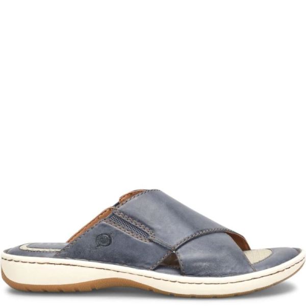 Born | For Men Marco Sandals - Navy Universe (Blue)