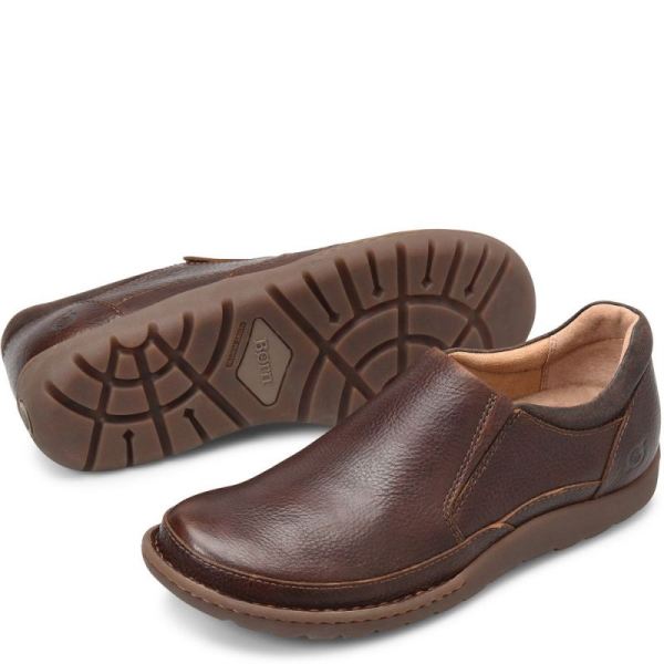 Born | For Men Nigel Slip On Slip-Ons & Lace-Ups - Dark Brown (Brown)