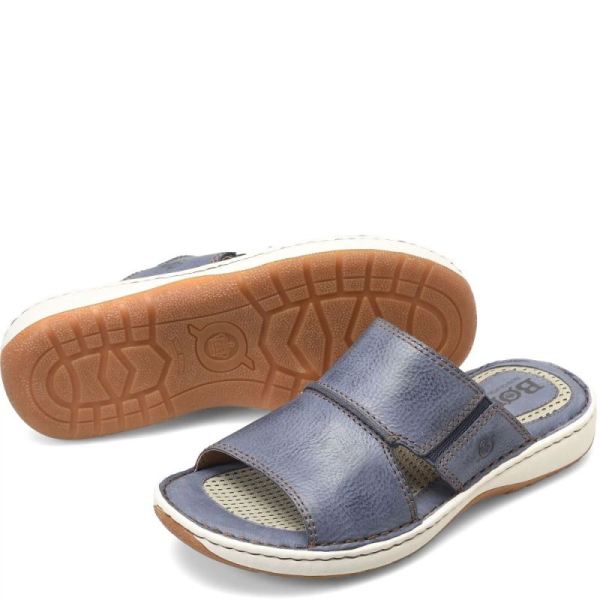 Born | For Men Flores Sandals - Navy universe (Blue)