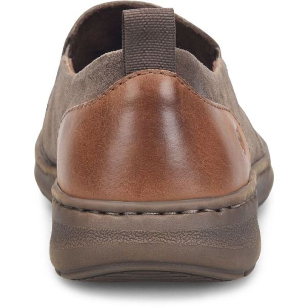 Born | For Men Morgan Slip-Ons & Lace-Ups - Dark Mud Distressed (Grey)