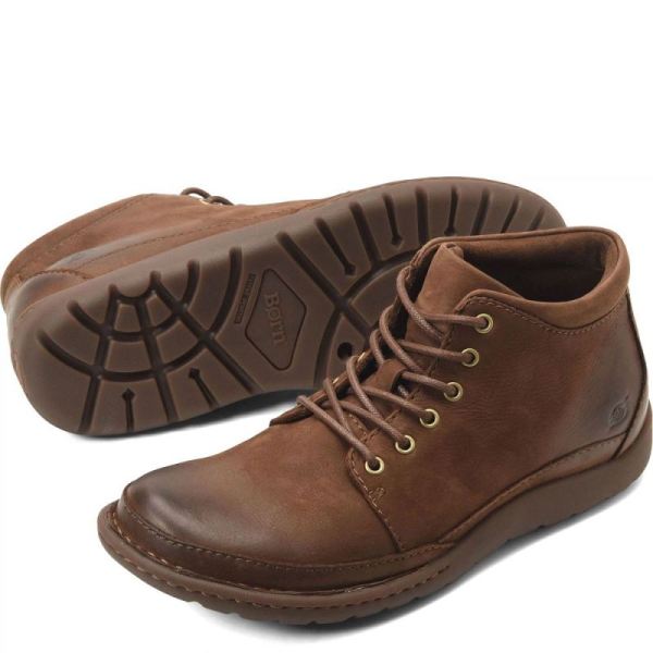 Born | For Men Nigel Boots - Carafe Nubuck (Brown)