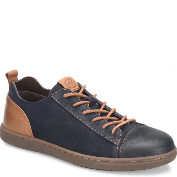 Born | For Men Allegheny Luxe Sneakers - Dark Blue Distress Combo (Blue)