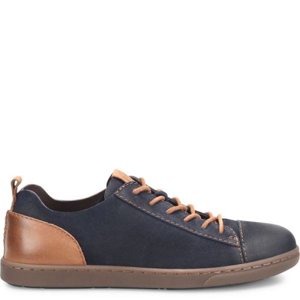 Born | For Men Allegheny Luxe Sneakers - Dark Blue Distress Combo (Blue)