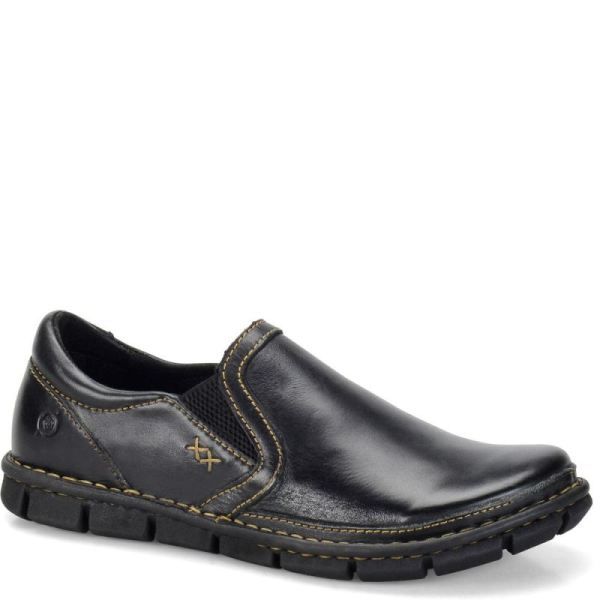 Born | For Men Sawyer Slip-Ons & Lace-Ups - Black