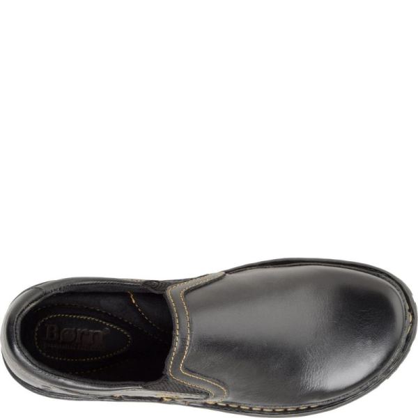 Born | For Men Sawyer Slip-Ons & Lace-Ups - Black