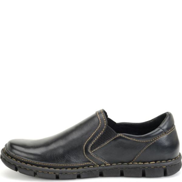 Born | For Men Sawyer Slip-Ons & Lace-Ups - Black