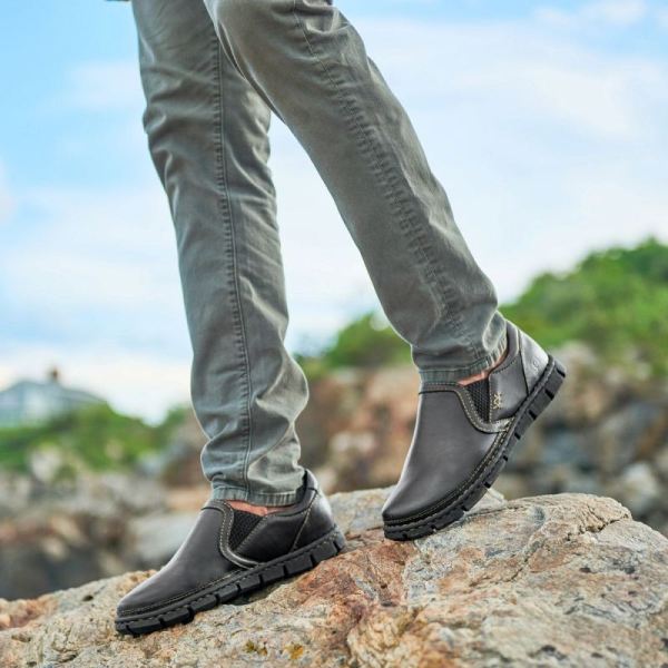 Born | For Men Sawyer Slip-Ons & Lace-Ups - Black