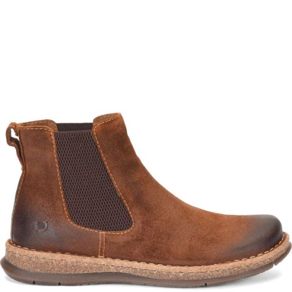 Born | For Men Brody Boots - Glazed Ginger Distressed (Brown)